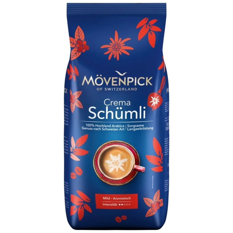 Movenpick Crema Schumli Coffee Beans 1kg