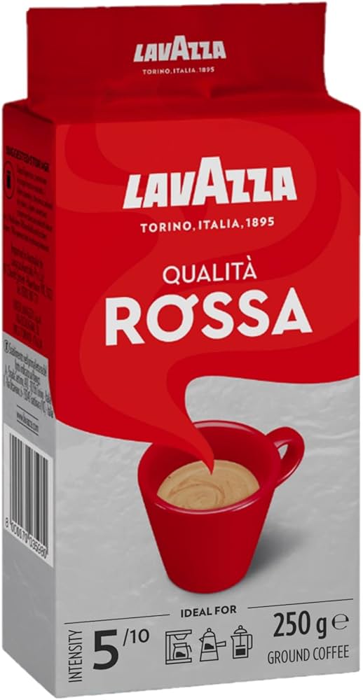 Lavazza Rossa Ground Coffee 250g