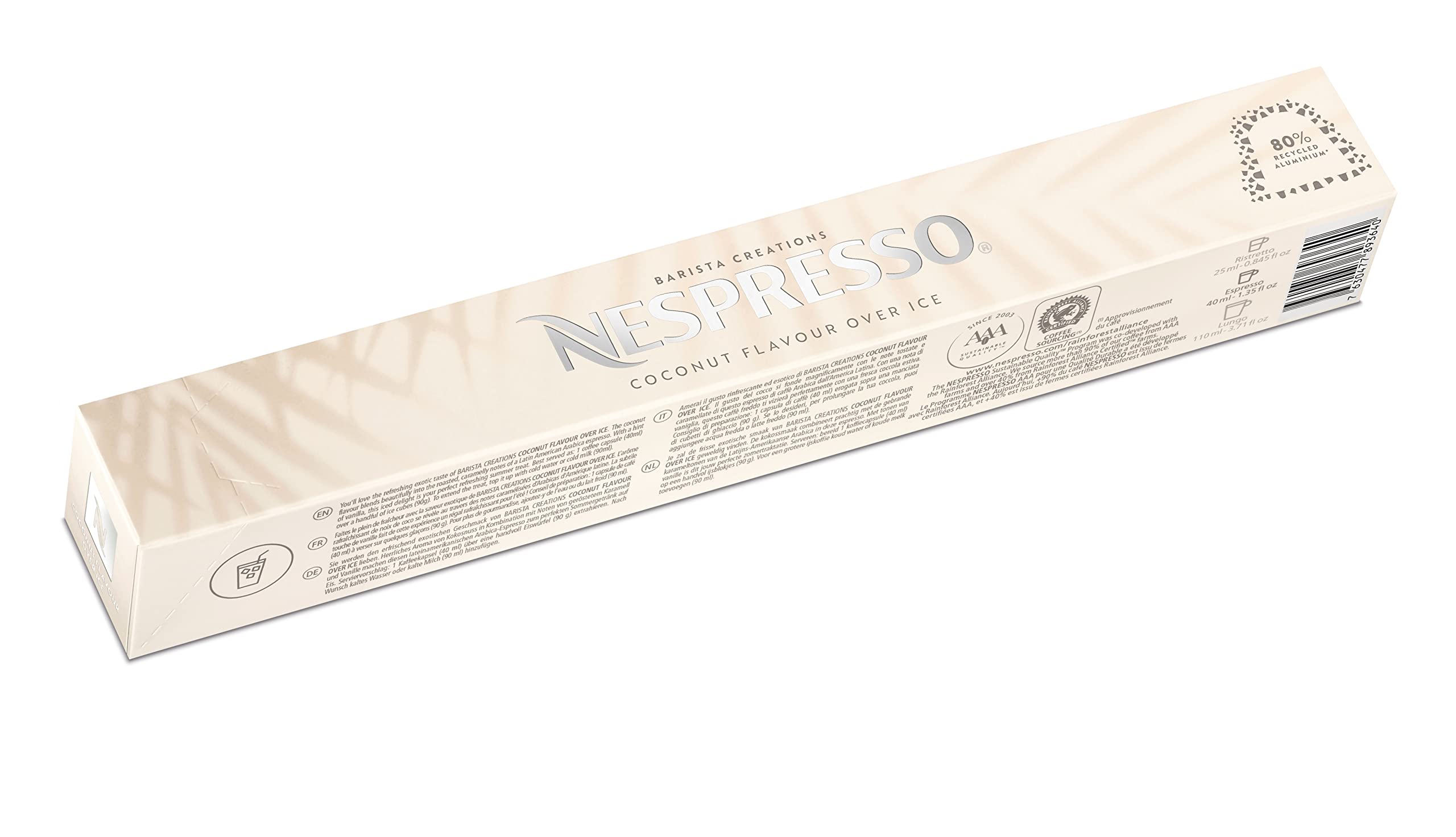 Nespresso Coconut Over Ice