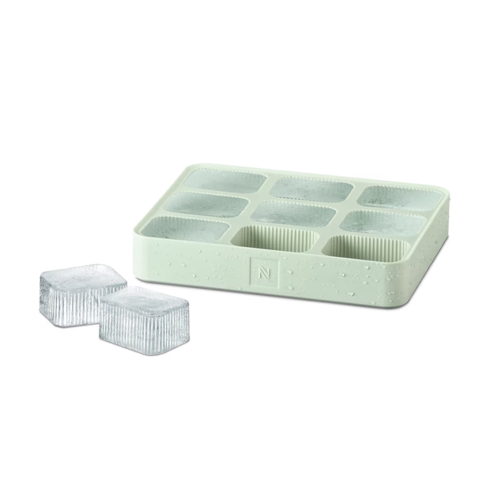 Nespresso Silicone Ice Cube Tray Green