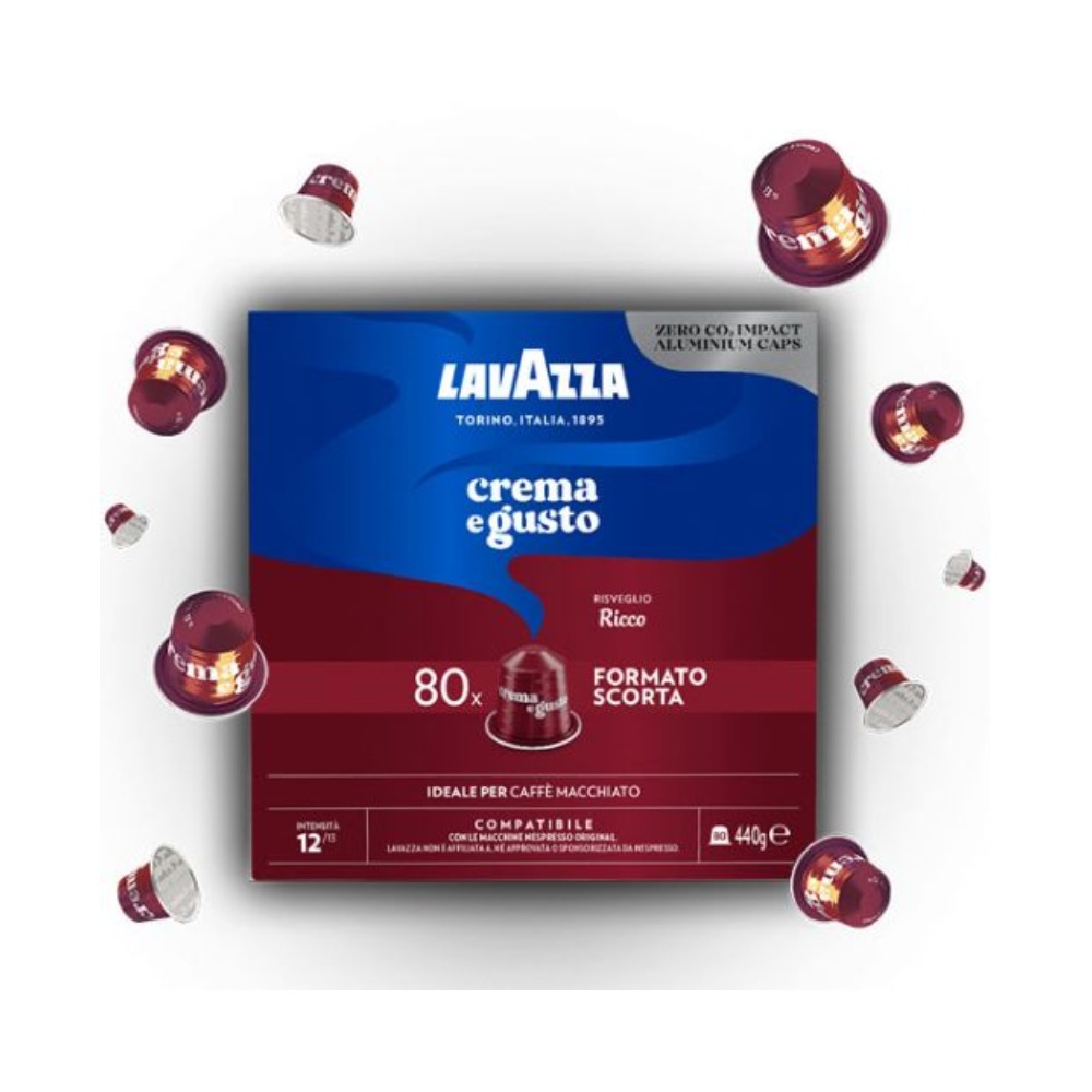 Lavazza Nespresso Crema E Gusto Ricco x80