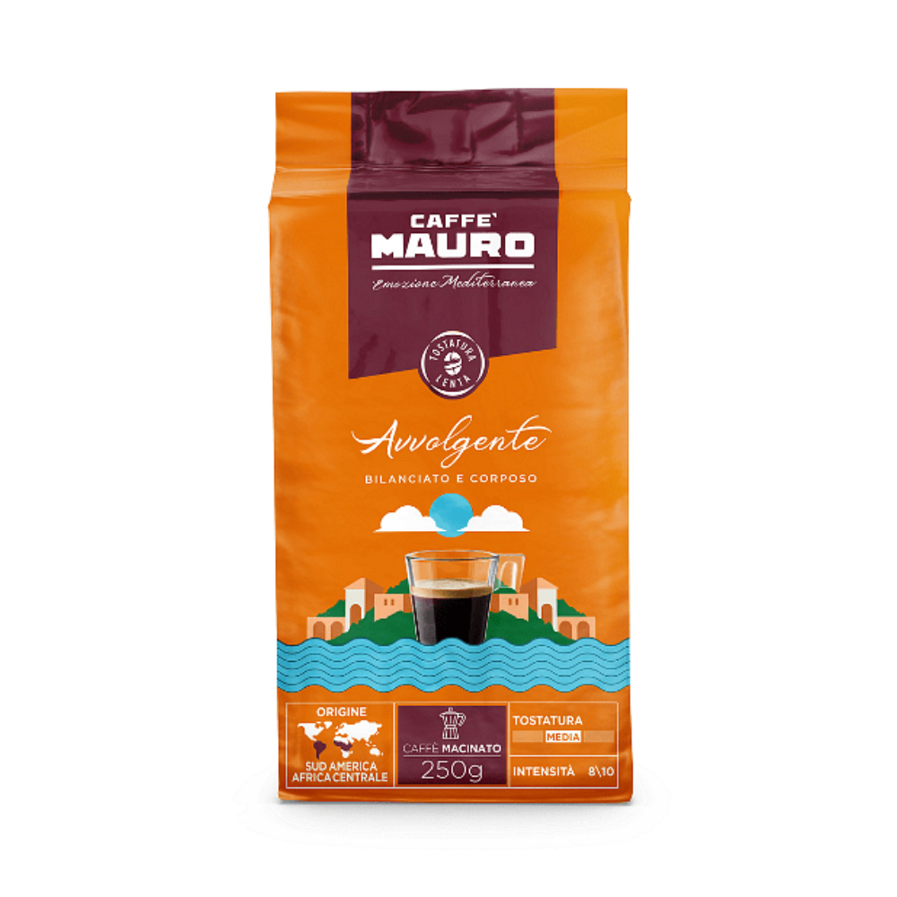 Caffe Mauro Corposo Ground Coffee 250g