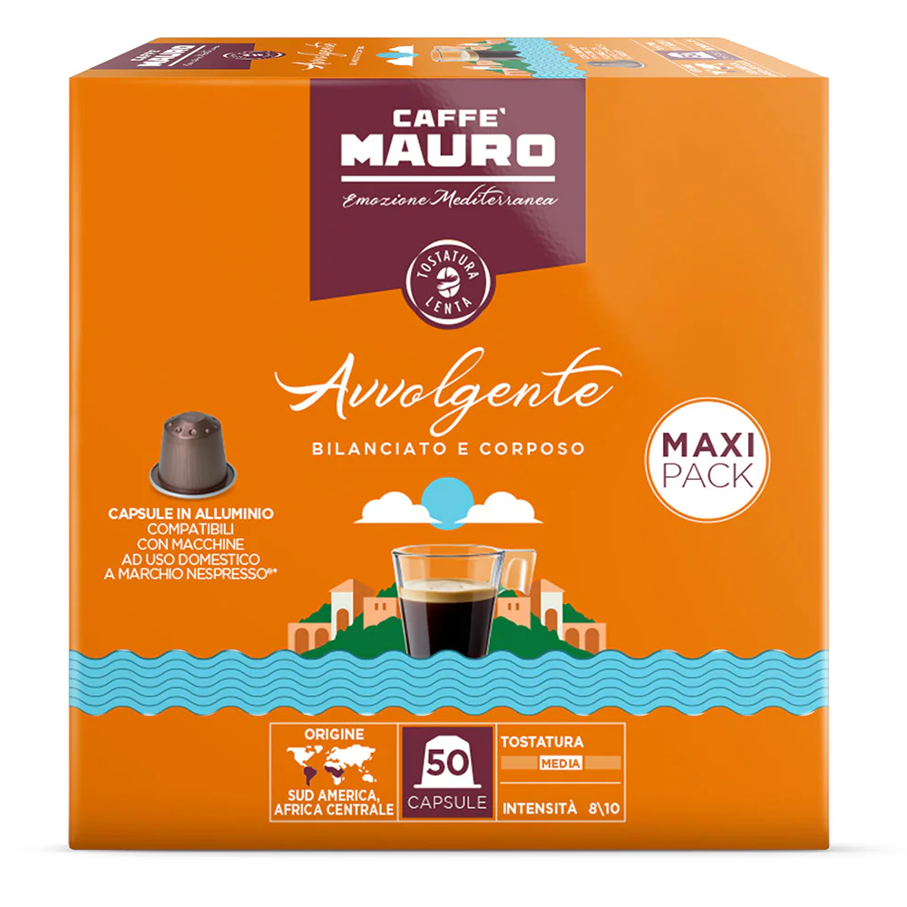 Coffee Mauro Nespresso Full-bodied x50