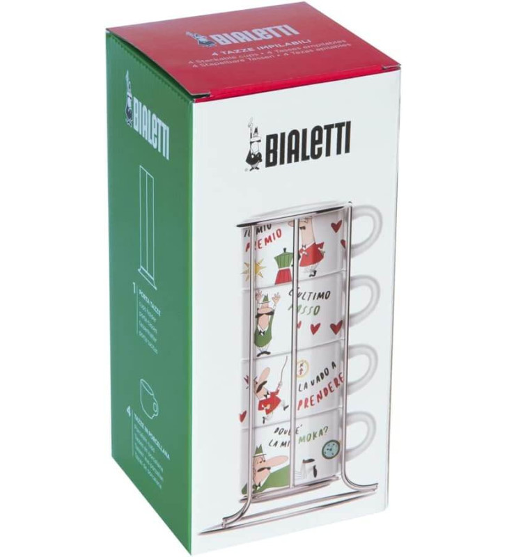 Bialetti - Set of 4 Espresso