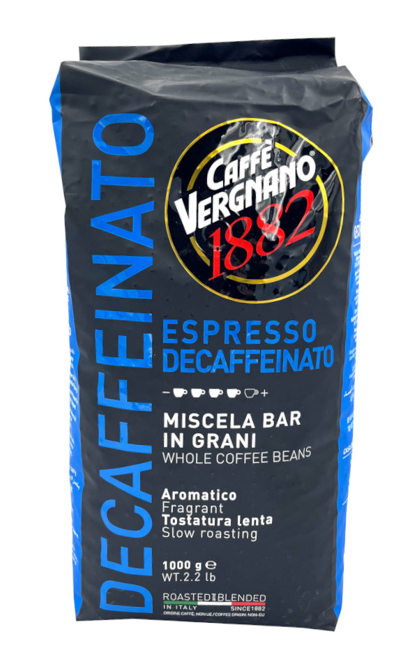 Caffe Vergnano Espresso Decaffeinato 1kg