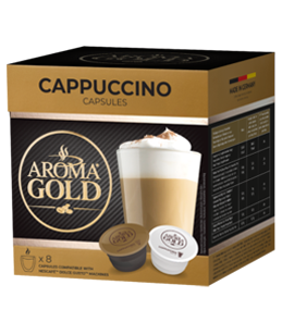 Coffee Capsules AROMA GOLD Cappuccino, 256g