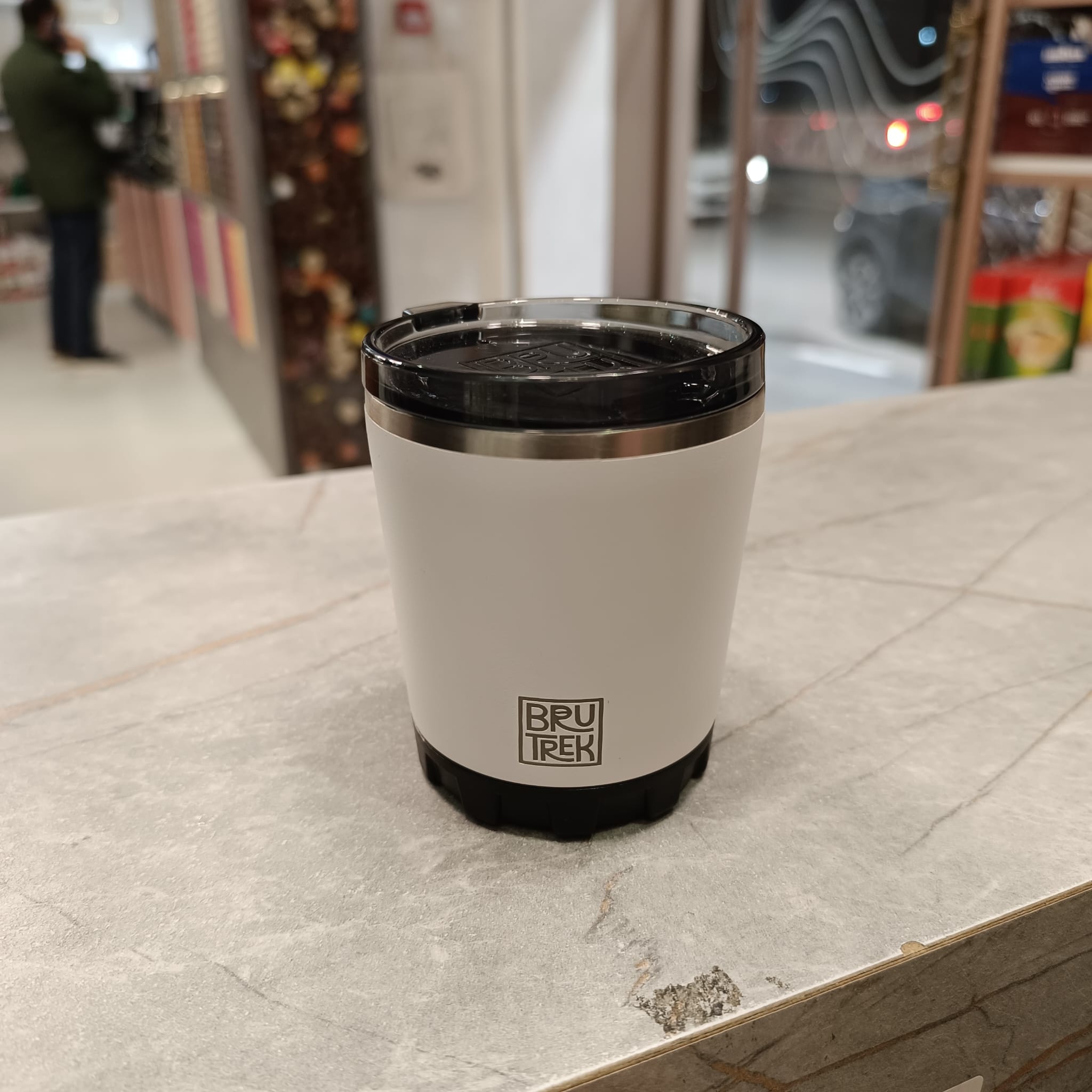 BruTrek Coffee Cup White