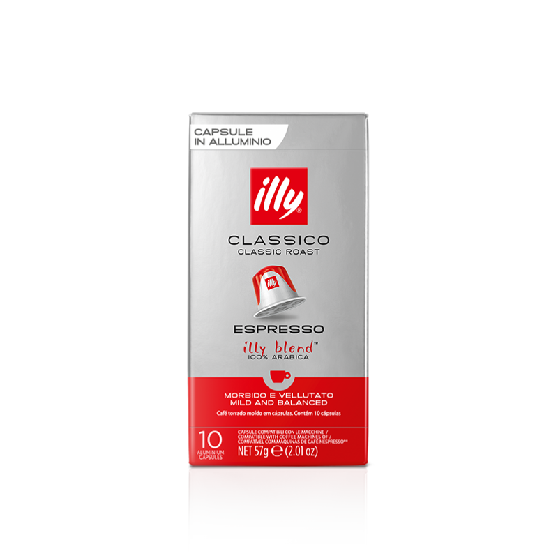 ILLY CAPSULES COMPATIBLE WITH NESPRESSO 10 PIECES