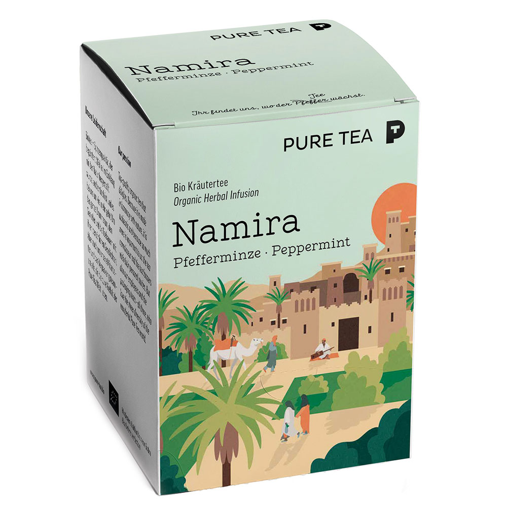 Pure Tea Namira Pfeffermibze.Peppermint50g