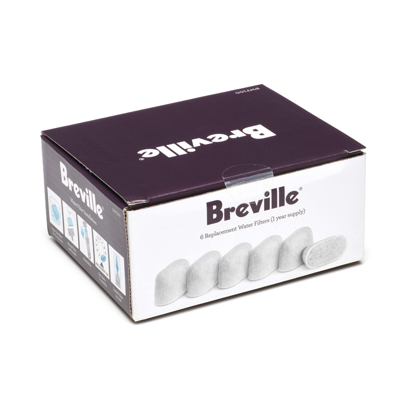 Original Breville water filters (6 pieces)